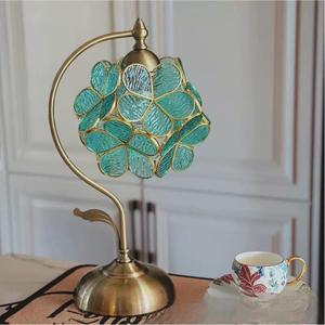 Lampe de table moderne en verre dépoli et fer, abat-jour cloche, lumière de lecture LED, pour bureau/stude, réglable, à intensité variable, avec capteur, B22, simple - Product Image 4
