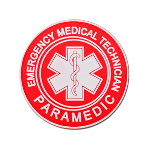 Parches de insignias de goma para médicos, insignias de PVC suaves 3D para médicos de emergencia, de fábrica personalizada - Product Image 3