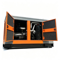 Groupe électrogène diesel à faible vibration 30 kW pour alimentation de plateau tournant de salle d'exposition automobile