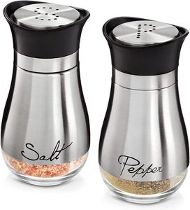 <span class=keywords><strong>Salière</strong></span> et poivrière en verre en acier inoxydable de haute qualité pot à épices en verre ménager bouteille d'épices <span class=keywords><strong>pingouin</strong></span> - Product Image 2