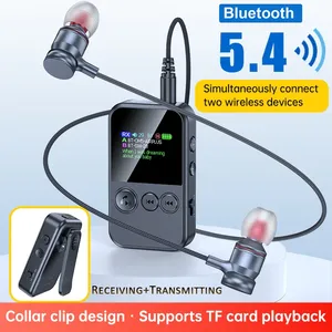<span class=keywords><strong>Bluetooth</strong></span> 5.4 レシーバー＆トランスミッターアダプター、3.5MM AUX MP3プレーヤー、HIFIオーディオアダプター（<span class=keywords><strong>PC</strong></span>、テレビ、車、ホームスピーカー用）2個 - Product Image 2