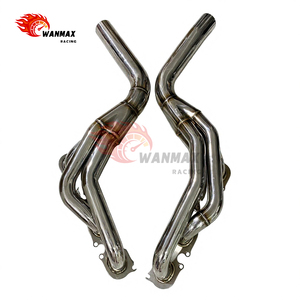Collecteur d'échappement en acier inoxydable sur mesure, <span class=keywords><strong>prix</strong></span> usine de gros, compatible avec le moteur Mercedes Benz W204 <span class=keywords><strong>C63</strong></span> <span class=keywords><strong>AMG</strong></span> M156 6.2L V8 - Product Image 6