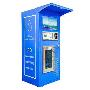 Máquina Expendedora de Agua de Una Sola Ventana, Económica, de Alta Capacidad, con Purificación por Ósmosis Inversa, Fácil Mantenimiento <span class=keywords><strong>para</strong></span> Pequeñas Empresas - Product Image 2