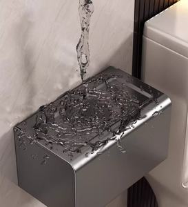 <span class=keywords><strong>Porte</strong></span>-<span class=keywords><strong>papier</strong></span> mural moderne en aluminium écologique OUDU, forme carrée, <span class=keywords><strong>avec</strong></span> garantie de 2 ans - Product Image 3