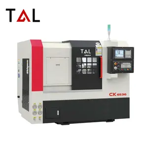 T & L marka CK6536 serisi Mini CNC torna makinesi FANUC sistemi ile