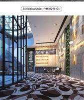 Revêtement de sol d'hôtel de luxe, impression personnalisée, design sur mesure, tapis Axminster en nylon, tapis de chambre d'hôtel pour hôtel 5 étoiles