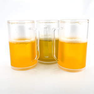 Gel Frosty Tủ đông bia lạnh uống cup Gel Ice Cup cốc đông lạnh hai lớp nhựa 450ml bia nước PS đôi tường bia Mug - Product Image 6