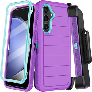 Soporte para teléfono a prueba de golpes de 360 grados Clip para cinturón Funda completa a prueba de caídas para Samsung Galaxy S24 <span class=keywords><strong>FE</strong></span> S25 <span class=keywords><strong>FE</strong></span> - Product Image 2