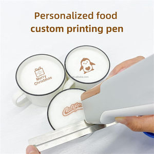 EVEBOT-Bolígrafo impresor de alimentos, <span class=keywords><strong>impresora</strong></span> 3D con conexión WIFI, para pastel, café, cerveza, firma, <span class=keywords><strong>impresora</strong></span> digital portátil de inyección de tinta - Product Image 2