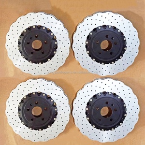 Hsingyik 2 pièces disques de freins à rotor pour Audi <span class=keywords><strong>A6</strong></span> A7 C7 C8 S6 Rs6 avant 400Mm arrière 356Mm 2012 <span class=keywords><strong>2015</strong></span> 2016 2018 - Product Image 5