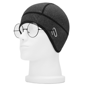 Casquette de ski de sports d'hiver pour hommes Bonnets de course coupe-vent thermiques doux et extensibles avec couvre-oreilles chauds pour la randonnée, le cyclisme et les sports d'hiver - Product Image 1