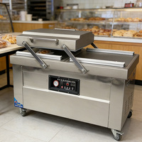 Machine de mise sous vide numérique semi-automatique à double chambre DZ 400 2S, usage intensif, certifiée CE, 220V/380V, pour aliments