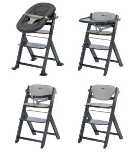 Chaise Bebeconfort pour bébé et enfant, modèle Timba 2, avec coussin réglable, chaise haute en bois pour bébé de 6 mois à 9 ans - Product Image 5