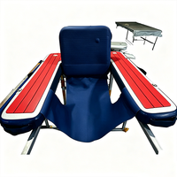 Hailebao - Chaise longue gonflable en PVC durable pour adultes, idéale pour la piscine, le lac ou la rivière
