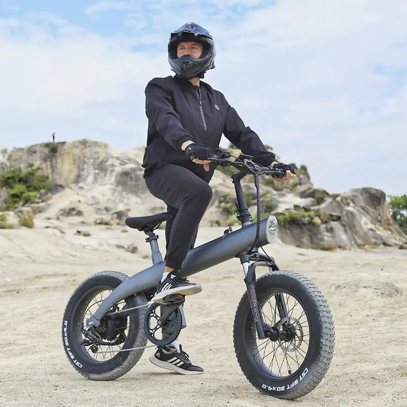 USA stock New Q3 EBike 48v 750w 13ah 20 inch Fat Tire folding Electric Dirt bicycle Adult Off Road Mountain Electric Hybrid bike