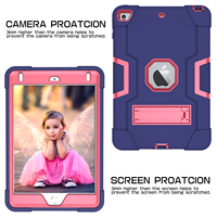 Étui Robuste pour iPad Mini 4/Mini 5 7,9 Pouces 4e/5e Génération avec Béquille Coque de Protection Antichoc Blindée