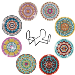 XIXI Children's DIY 5D Full Diamond <b>Painting</b> Set-Decorated Landscape Design Acrylic Material Irregular Shape No Frame - Product Image 2