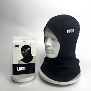 HIJAB <span class=keywords><strong>Masque</strong></span> de performance multi-sports noir pour femmes, ajustable, respirant, antidérapant, séchage rapide, pour la course à pied, le <span class=keywords><strong>ski</strong></span>, la randonnée - Product Image 1