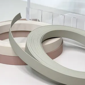 Accept Customized Sample Solid Color PVC And ABS Customized Size Edge Banding For Modern Furniture Accessories
