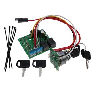 Interruptor de arranque de un botón para tractores John Deere con motor y llaves, accesorio de placa de circuito verde - Product Image 3