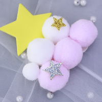 Backen Kuchen Dekoration Stern und Mond Ball Geburtstags torte Plug-in Festliche Dessert Tisch karte Cake Topper