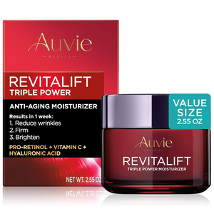 Crème hydratante anti-âge raffermissante et éclaircissante au rétinol, <span class=keywords><strong>vitamine</strong></span> <span class=keywords><strong>C</strong></span> et acide hyaluronique pour soins quotidiens professionnels (Marque Blanche) - Product Image 1