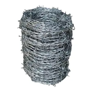 Per Meter Price Philippines Farm Fencing 20キロRoll 500 Meters Wire Mesh Guarding Factory Direct Sale Cheap Barbed Fence
