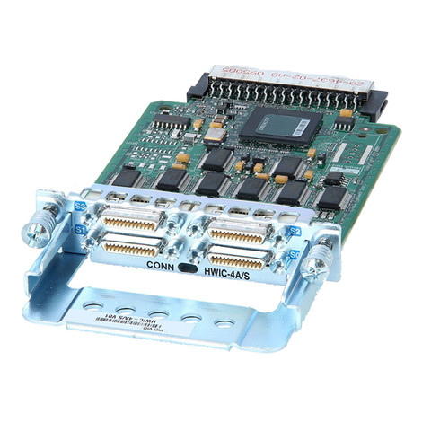 High-Speed WAN Interface card network module HWIC-4A/S