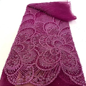 Voile Suisse Écologique en Dentelle Française pour Robes de Soirée, Vêtements, Chaussures, Sacs, Tissus de Mariage et d'Intérieur - Product Image 4