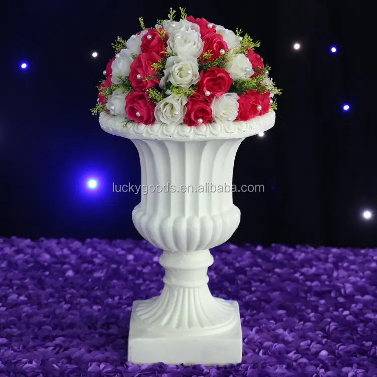 LDJ442 Hot sale resin wedding decoration pillars walkway as flower stand