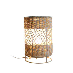Bambou Rotin Art <span class=keywords><strong>Chinois</strong></span> Style Asiatique <span class=keywords><strong>Lampadaire</strong></span> <span class=keywords><strong>Lampadaire</strong></span> pour Restaurant Hôtel Maison de Thé - Product Image 1
