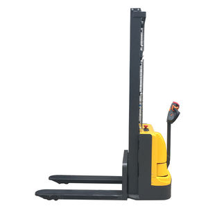 Mesin Penumpuk Barang <span class=keywords><strong>1T</strong></span> 1.6M, Forklift Portabel Pengangkat Sendiri, Penumpuk Pallet Listrik Penuh - Product Image 6