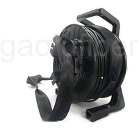 Cordon de brassage fibre optique 5G pré-terminé avec œillets de tirage, longueur personnalisable, prise en charge multimode, connecteurs SC/FC/LC/ST, PVC/LSZH/Plenum