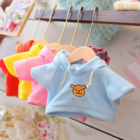 Petit ours en peluche personnalisé Poupée Pok Mouton avec vêtements de rechange Jouet en peluche Canard Pull Ours Vente en gros 30cm Peluche DIY Jouet Tissu