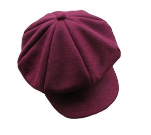 Béret Newsboy Femme Automne Hiver, Casquette Classique 8 Panneaux en Daim Style Baker Boy, Chapeau Octogonal Vintage Cabbie, Chapeau de Peintre Décontracté - Product Image 3