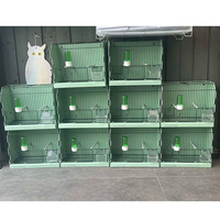 Promotion Offre Spéciale Vente en Gros Usine Cages à Oiseaux de Bonne Qualité Perroquets Canaris Volières en Métal Acier Cage d'Exposition pour Oiseaux