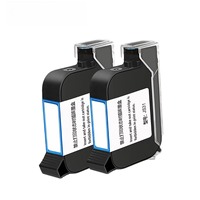 Rouleau d'encre solide pour machine de codage de date - Cartouche d'encre thermique pour imprimante d'emballage à scellage thermique, capacité 42 ml, temps de séchage 3-5 s