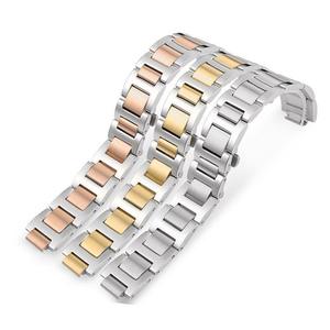 Luxury Blue Balloon Convex <b>Strap</b> Fine Steel Adaptor Card Solid Stainless Steel Watch Chain Buckle Men's Women's Diya Design - Product Image 1