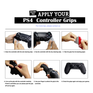 Agarre Calamar de Goma Suave para Control DualSense de <span class=keywords><strong>Sony</strong></span> PlayStation 4, Almohadillas para Joystick de PS4, Adhesivo Antideslizante para Mango - Product Image 6