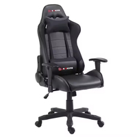 Chaise de jeu pour enfants de style moderne, fauteuil inclinable en cuir PU pas cher, chaise de course avec fonction pivotante, hauteur réglable, accoudoirs réglables