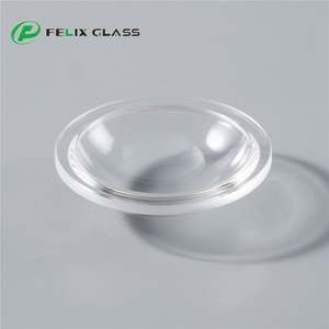 Lentille en verre optique BK7 transparente à transmission élevée, dôme achromatique, luminaires LED d'extérieur, résistants aux chocs - Product Image 2