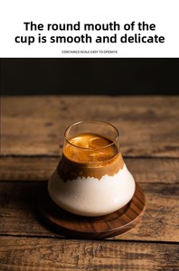 Tazza <span class=keywords><strong>da</strong></span> tè per uso domestico trasparente in vetro di montagna Fuji giapponese - Product Image 4