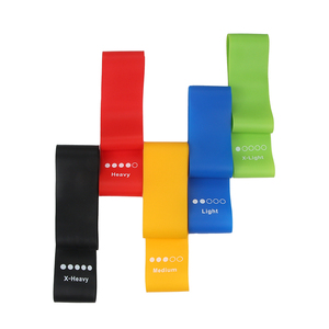 Ensemble de bandes de résistance TPE, tube de fitness pour les fessiers et les jambes, avec design personnalisé OEM - Product Image 3