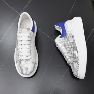 Alexander Print - Zapatillas de cuero con suela de plataforma y diseño con cordones para hombre y mujer, para uso diario, informal, para ir al trabajo, Mc.Queen - Product Image 3