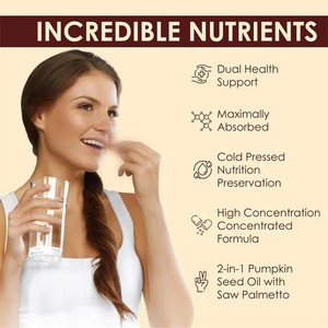 Huile de graines de citrouille en marque blanche OEM 2000mg 60 gélules souples – Complément pour la santé capillaire et la beauté des adultes – Déconseillé aux femmes enceintes - Product Image 4