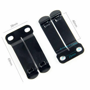 3Cr13 बेल्ट क्लिप पाश के साथ हुक बकसुआ बढ़ते हार्डवेयर के लिए <span class=keywords><strong>IWB</strong></span> <span class=keywords><strong>Kydex</strong></span> चमड़ा हाइब्रिड पिस्तौलदान - Product Image 3