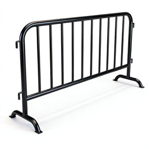 Barrières de scène pliables et portables Mojo Barrier, <span class=keywords><strong>barricades</strong></span> de concert, podium en aluminium, clôtures de sécurité pour le contrôle de la foule lors d'événements sur scène - Product Image 2