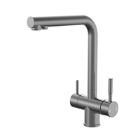 Robinet de cuisine 3 voies certifié WELS, robinet d'eau potable, robinet de filtration d'eau en laiton sans plomb, fabriqué en usine OEM