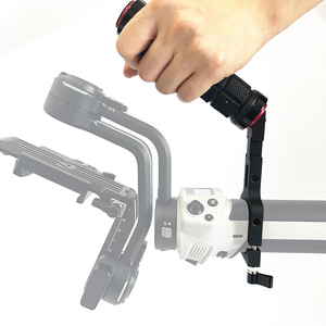 Mango de eslinga para <span class=keywords><strong>Zhiyun</strong></span> WEEBILL 3/3E/3S, estabilizador de cardán de mano, brazo de extensión, empuñadura de mano con orificio de tornillo 1/4, montaje de zapata fría - Product Image 2