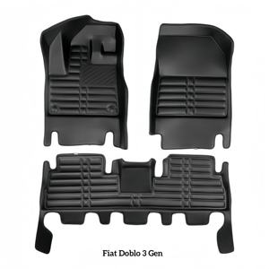 Tapis de sol de voiture complets en cuir Eva PVC 5D imperméables antidérapants écologiques <span class=keywords><strong>Fiat</strong></span> Strada VW Polo Tiguan Touran Jetta Bora - Product Image 5